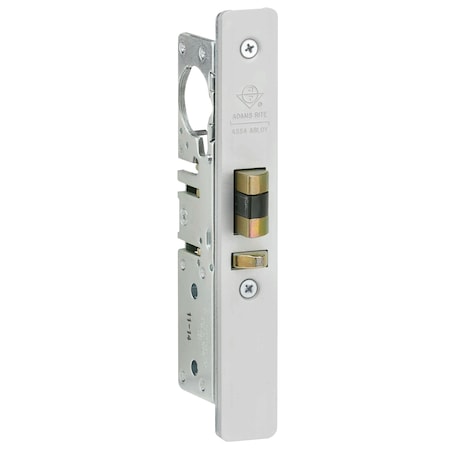 Adams Rite Deadlatch, 1-1/8" BS, Radius FP, US28, Flat 4-5/8" Stk, RH 4511-36-101-628